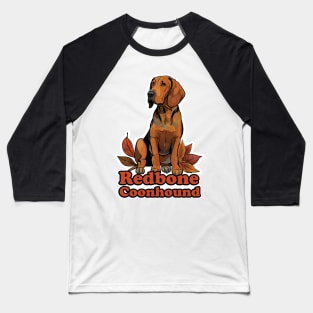 Redbone Coonhound Baseball T-Shirt